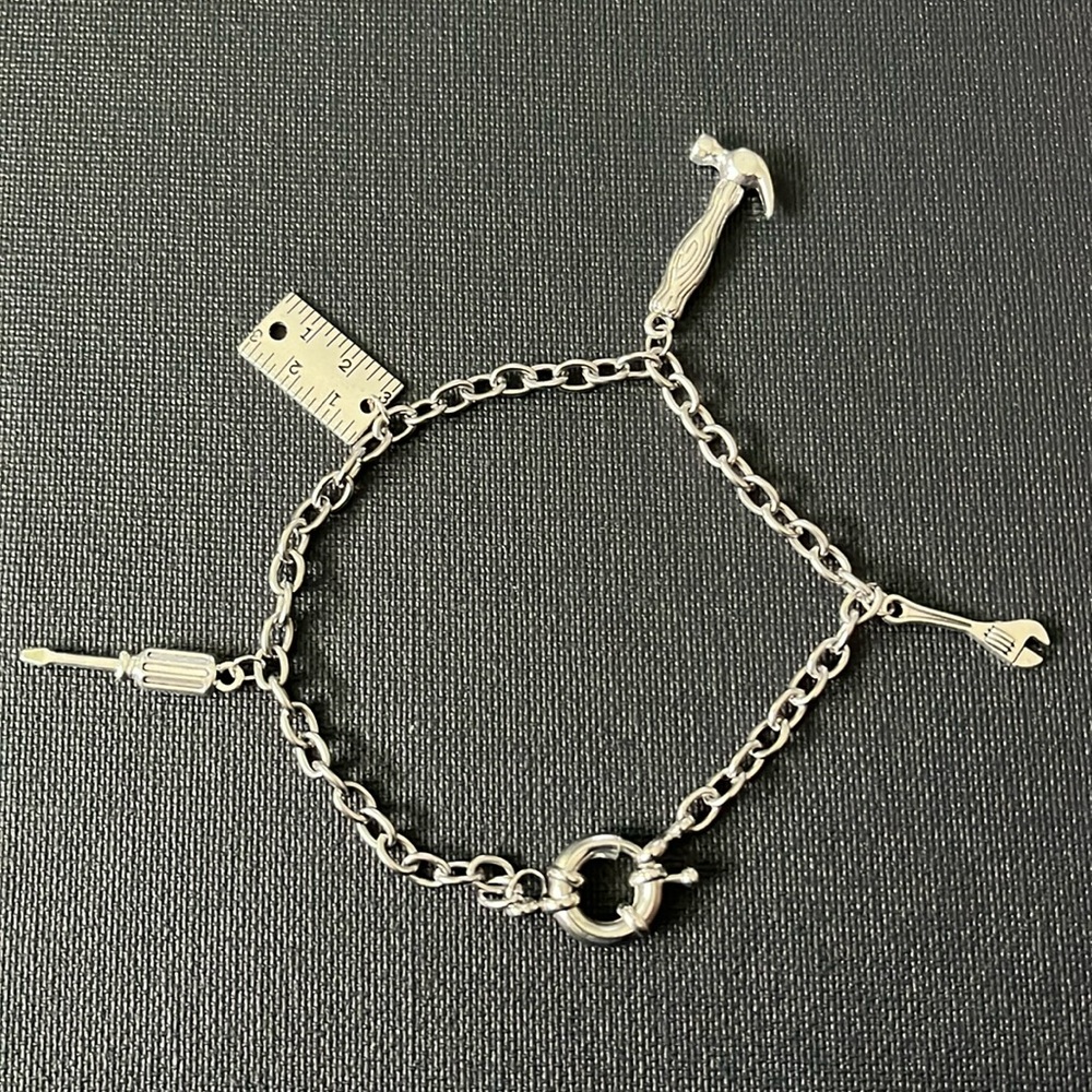Charm Bracelet Silver tone